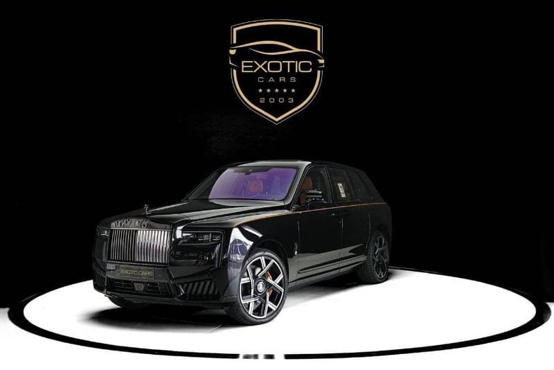 2027 Rolls Royce Cullinan BLACK BADGE