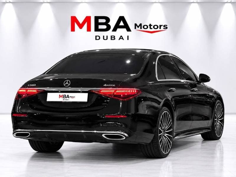 2021 Mercedes Benz S 580 4MATIC thumbnail 4