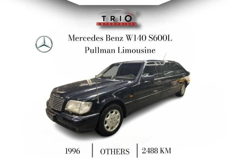 1996 Mercedes Benz S600