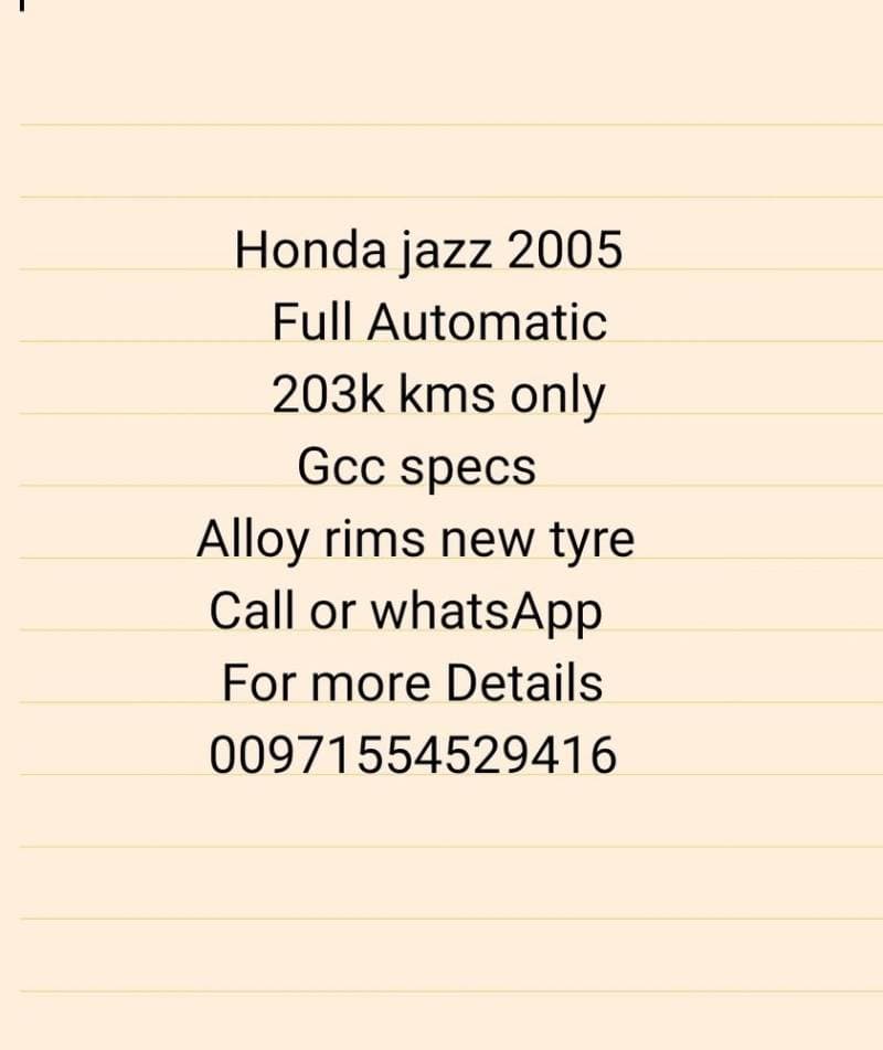 2005 Honda Jazz thumbnail 5