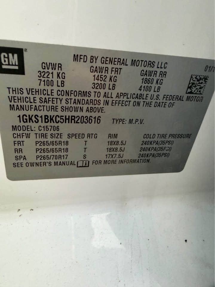2017 GMC Yukon thumbnail 10