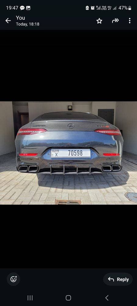 2019 Mercedes-Benz AMG GT 4-Door Coupe thumbnail 4