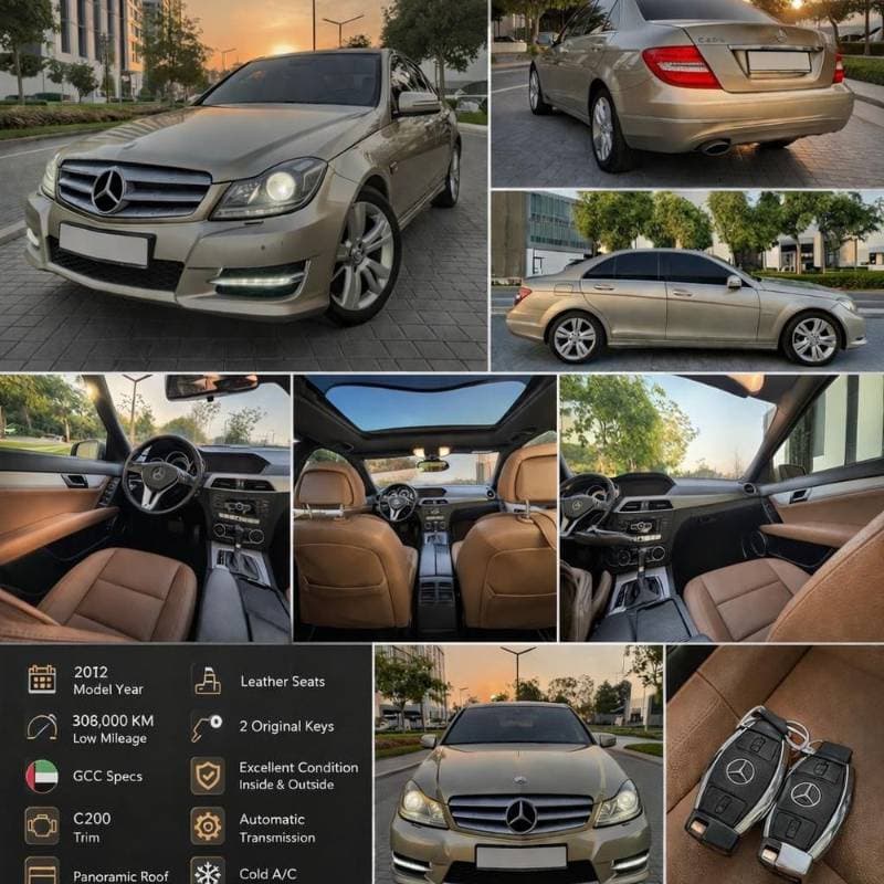 2012 Mercedes-Benz C-Class thumbnail 4