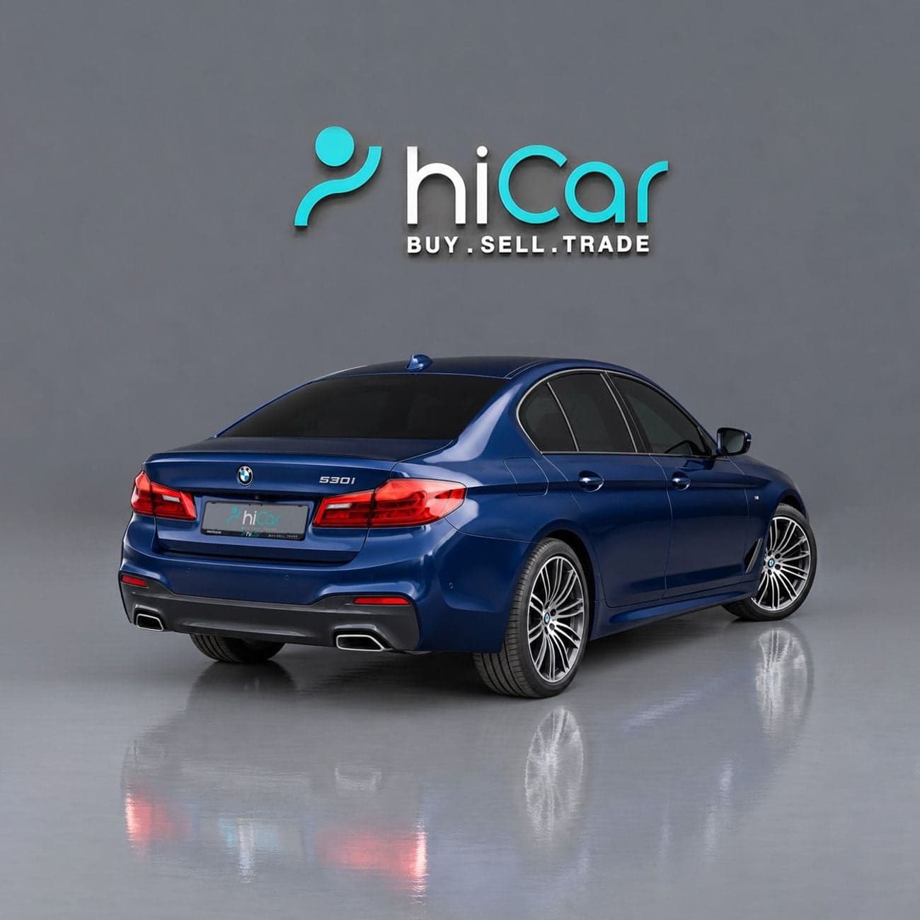 2019 BMW 5-Series 530i M Sport thumbnail 3